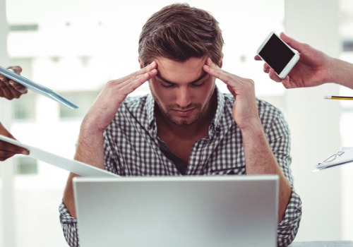 Illustration : stress au travail et burn out